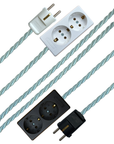 Powder Blue - Lola's Leads EU Fabric Extension Cable