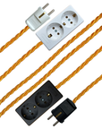 Turmeric - Lola's Leads EU Fabric Extension Cable