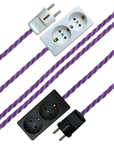 Violet - Lola's Leads EU Fabric Extension Cable