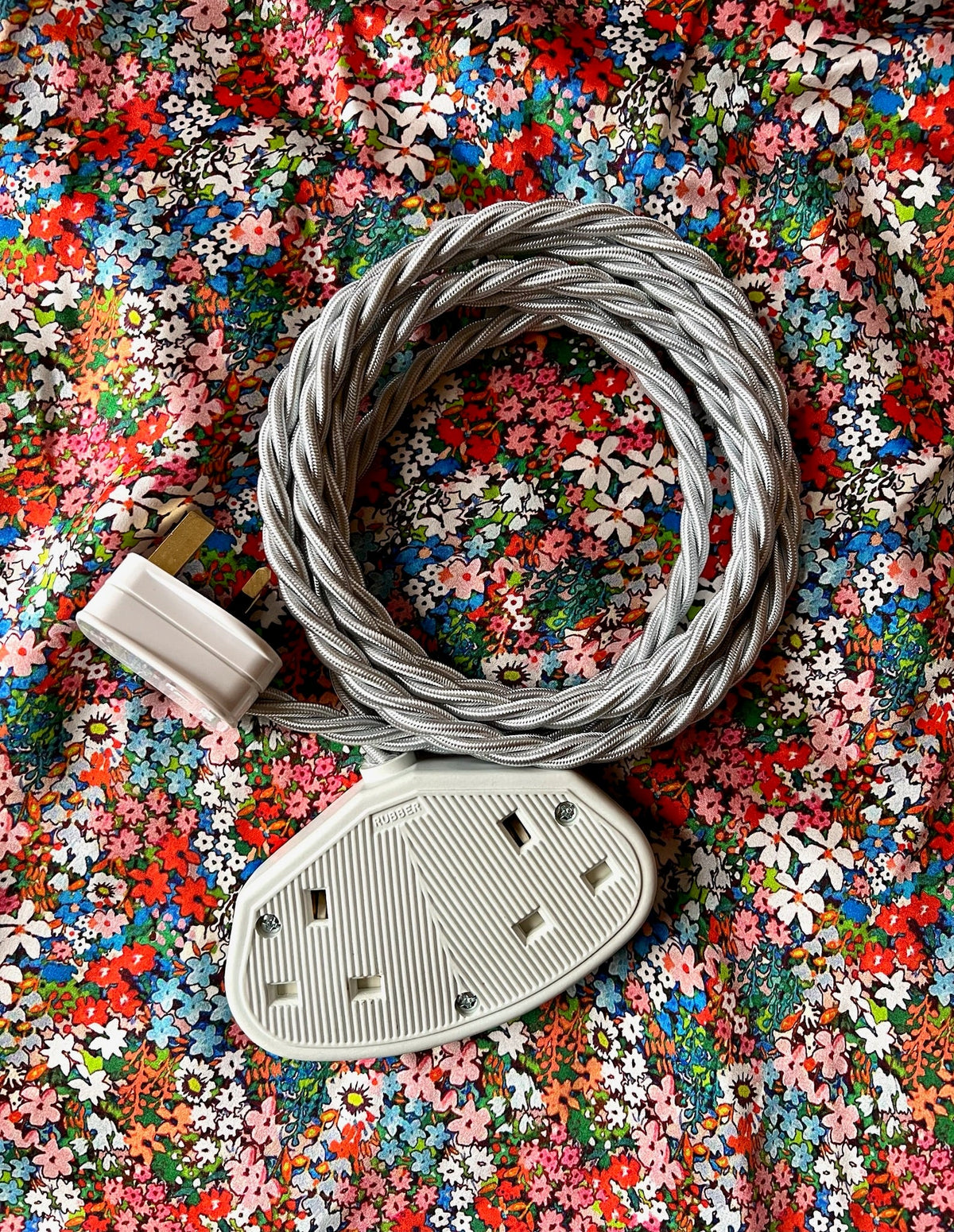 Platinum - Lola's Leads Fabric Extension Cable