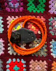 Pumpkin - Lola's Leads Fabric Extension Cable