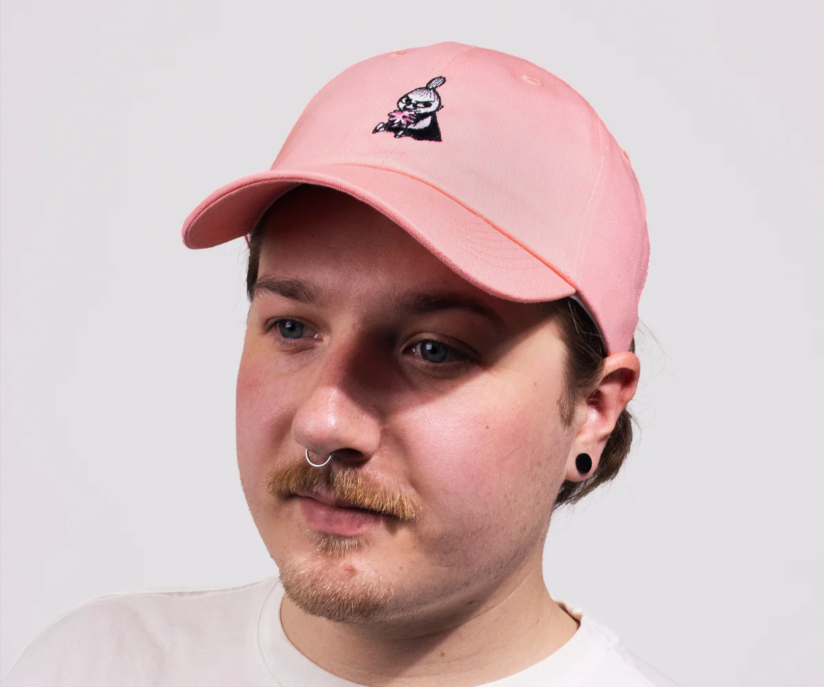 Pink Cotton Cap Featuring Little My