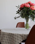 Virumaa Pattern Tablecloth – Linen & Cotton Blend, Made in Estonia by LOKO at www.brixbailey.com