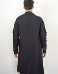 Lou Linen Cardigan Dark