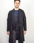 Lou Linen Cardigan Dark