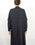 Lou Linen Cardigan Dark