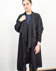 Lou Linen Cardigan Dark