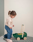Crocodile Toy Stroller – Eco-Friendly & Imaginative Play Tool by Trixie Baby at brixbailey.com