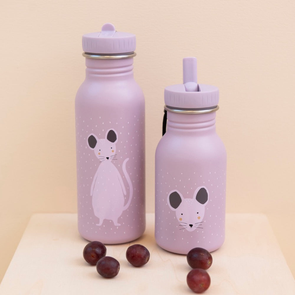 Durable Stainless Steel Kids Water Bottle – Leakproof &amp; Safe by Trixie Baby at brixbailey.com