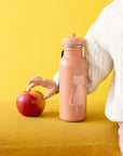Stainless Steel Kids Water Bottle – Durable & Leak Proof by Trixie Baby at brixbailey.com