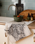Highland Cow Linen Tea Towel
