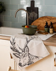 Stag Linen Tea Towel