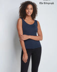Sleeveless Micro Modal Vest Top