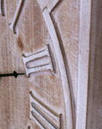 Large Square Wooden Clock 60cm 2 Colours