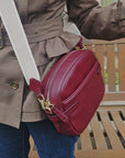 Laura Leather Camera Bag - Handmade by Saddler – Compact, Stylish & Practical