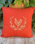 Chicken Laurel Cuddle Cushion
