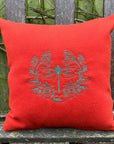 Dragonfly Laurel Cuddle Cushion