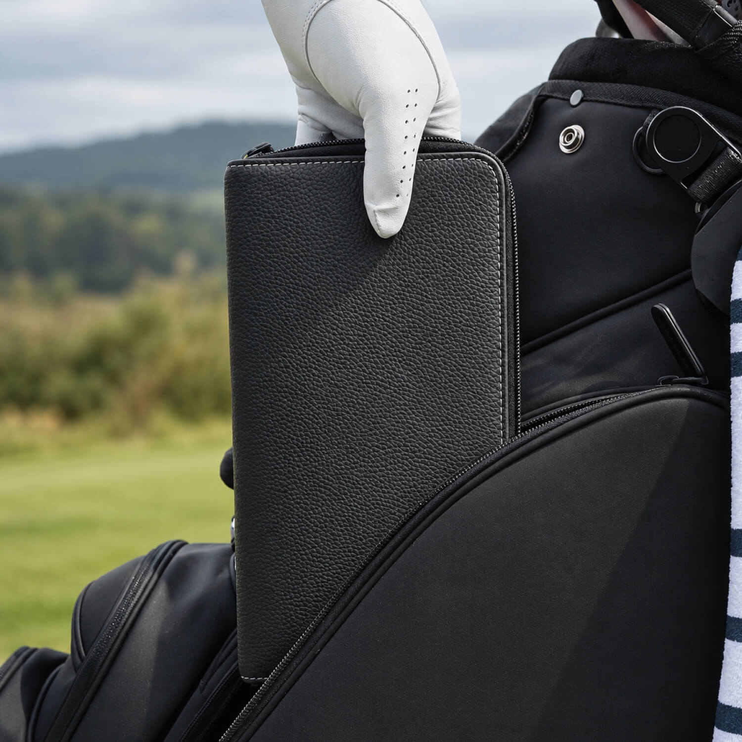 Leather Golf Glove Case