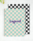 Legend Checkerboard Birthday Card