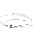 SPRING Leaf Bracelet – Handcrafted Silver Jewelry from Estonia by Agnes Veski Jewellery at www.brixbailey.com