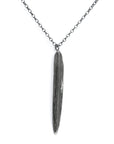 Agnes Veski Spring Collection – Handcrafted 925 Silver Leaf Necklace by Agnes Veski Jewellery at www.brixbailey.com