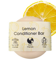 Lemon Solid Conditioner Bar | Natural Hair Conditioner for All Hair Types | Vegan, Plastic-Free Hair Care