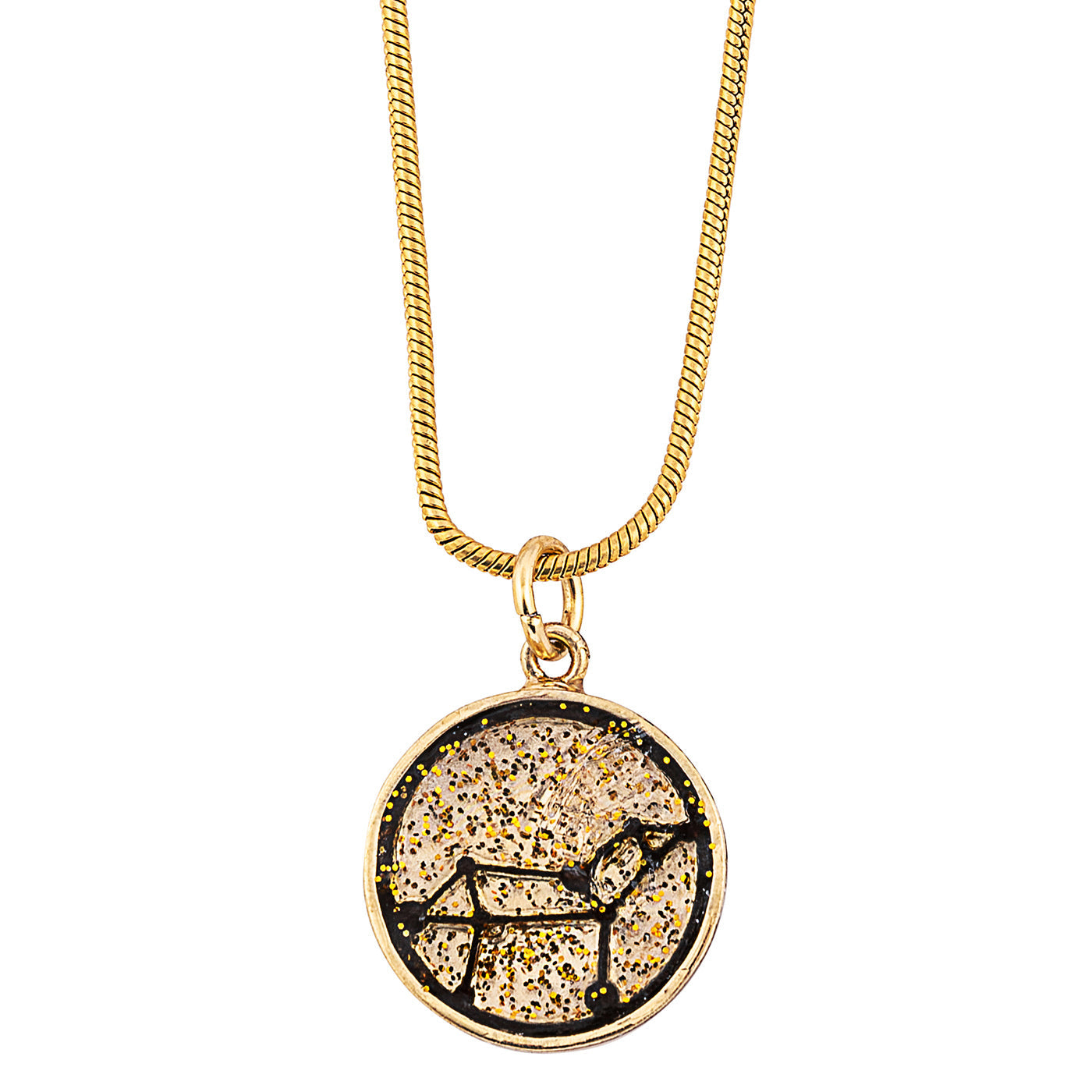 Leo Zodiac Sign Sustainable Necklace-1