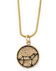Leo Zodiac Sign Sustainable Necklace-1