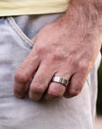 Minimal Stainless Steel Ring for Men