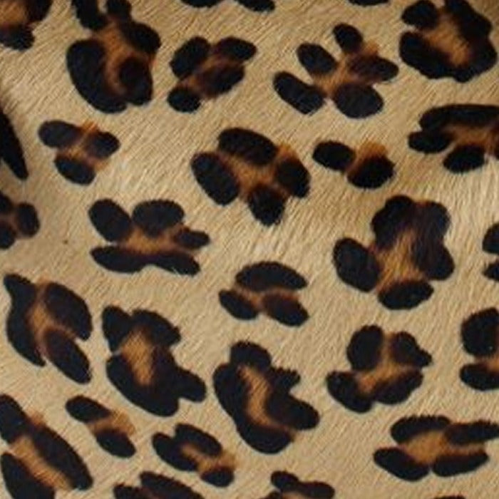 NEW Leopard Print Hair On Hide Premium Leather Bag