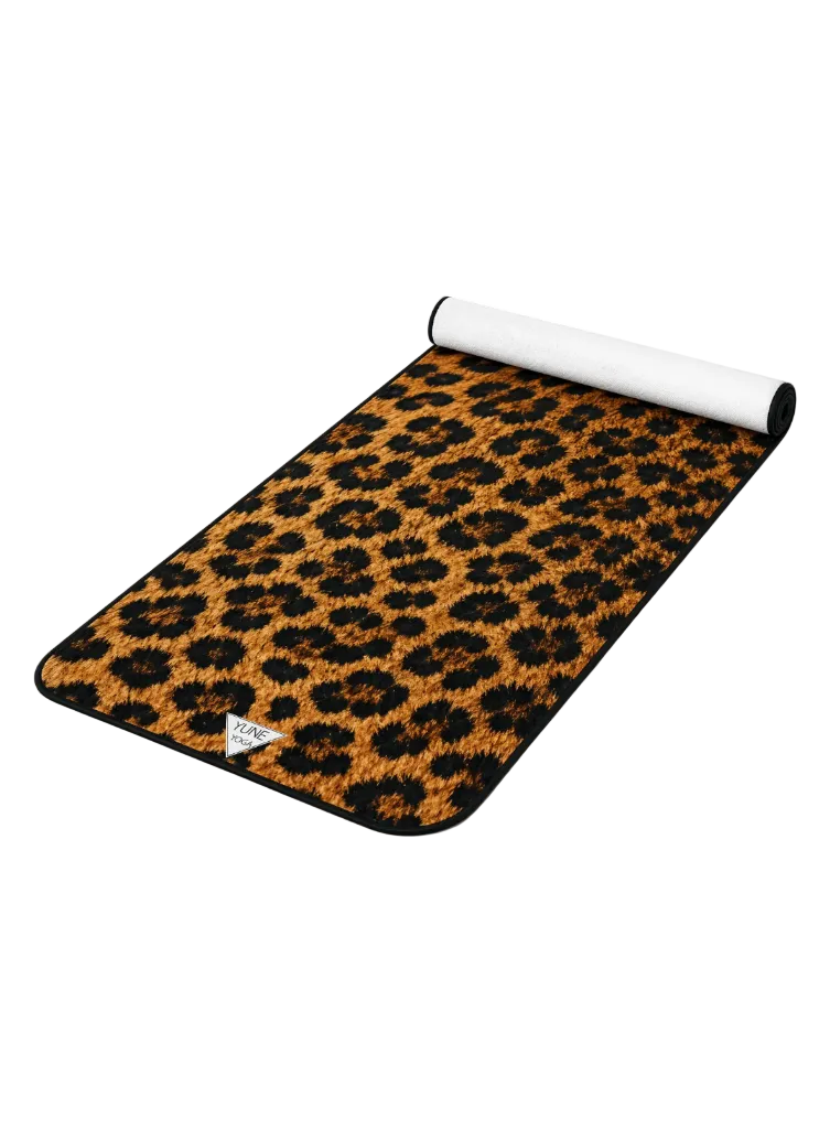 Leopard Yoga Towel