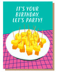 Let's Party Birthday Card