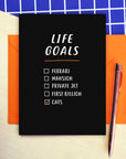 Life Goals Birthday Card