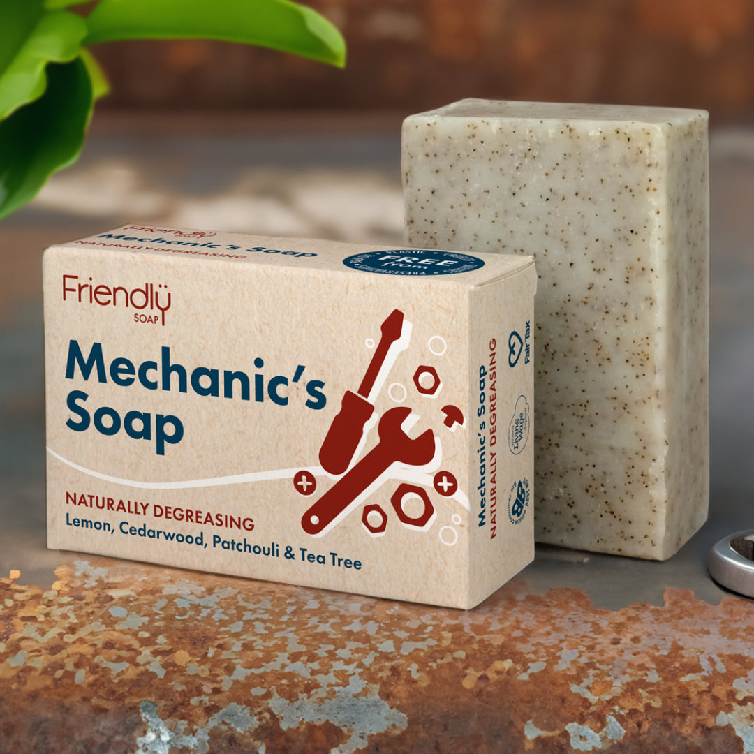 Mechanic's Soap - Lemon, Cedarwood, Patchouli &amp; Tea Tree