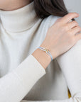 Mini Golden Soho Diamond Cord Bracelet