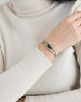 Carbon Regent Cord Bracelet