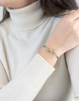 Mini Golden Soho Diamond Cord Bracelet
