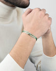 Silver Soho Diamond Cord Bracelet