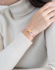 Golden Regent Cord Bracelet