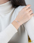Mini Silver Soho Cord Bracelet