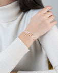 Mini Golden Soho Diamond Cord Bracelet