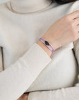 Carbon Regent Cord Bracelet