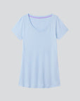 Scoop Neck Cotton Modal T-Shirt