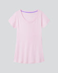 Scoop Neck Cotton Modal T-Shirt