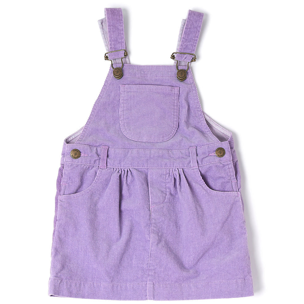 Lilac Corduroy Dress