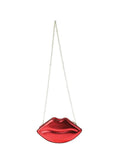 NEW Red Lips Vegan Leather Cross Body Bag