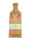 Lobster Framed Oak Serving Board - Medium