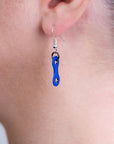 Bike Chain Earrings in 3 Colours