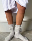 Long Merino Wool and Cashmere Socks