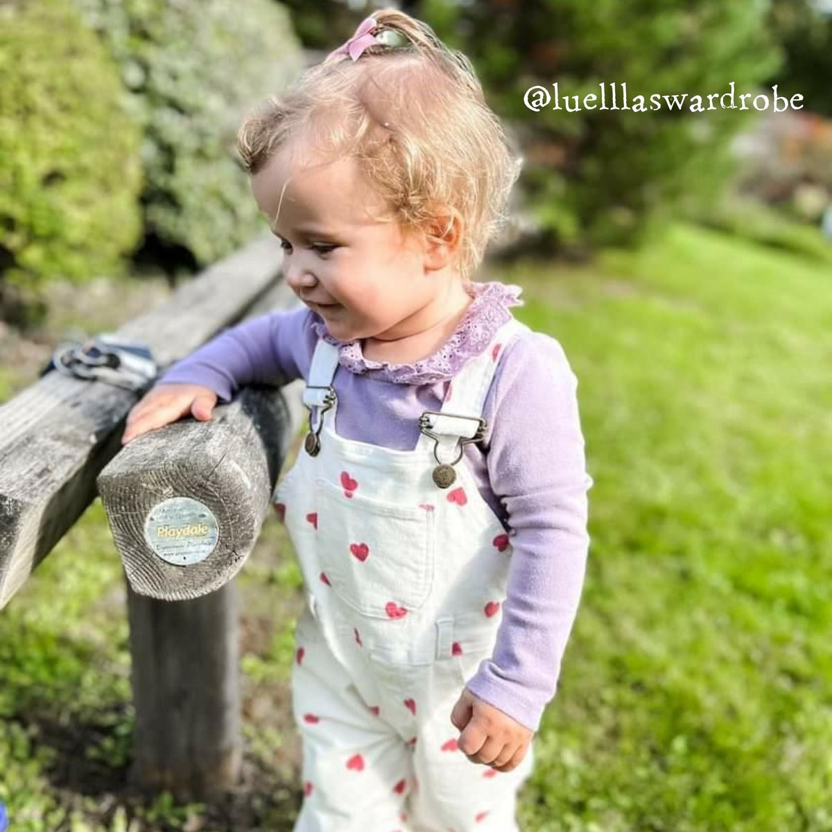 Love Heart Dungarees
